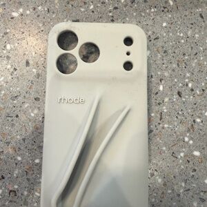 RHODE Off-White Phone  17 pro max Case